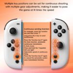 Switch コントローラー スイッチ ジョイコン joy-con 光るLED カラフル 無線 Bluetooth接続 HD振動