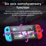 Switch コントローラー スイッチ ジョイコン joy-con 光るLED カラフル 無線 Bluetooth接続 HD振動