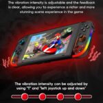 Switch コントローラー スイッチ ジョイコン joy-con 光るLED カラフル 無線 Bluetooth接続 HD振動