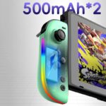 Switch コントローラー スイッチ ジョイコン joy-con 光るLED カラフル 無線 Bluetooth接続 HD振動