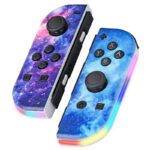 JOY-02 Switch コントローラー スイッチ ジョイコン joy-con 光るLED カラフル 無線 Bluetooth接続