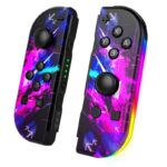 JOY-02 Switch コントローラー スイッチ ジョイコン joy-con 光るLED カラフル 無線 Bluetooth接続