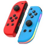 JOY-02 Switch コントローラー スイッチ ジョイコン joy-con 光るLED カラフル 無線 Bluetooth接続