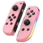 JOY-02 Switch コントローラー スイッチ ジョイコン joy-con 光るLED カラフル 無線 Bluetooth接続