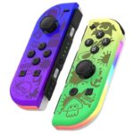 JOY-02 Switch コントローラー スイッチ ジョイコン joy-con 光るLED カラフル 無線 Bluetooth接続