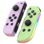 JOY-02 Switch コントローラー スイッチ ジョイコン joy-con 光るLED カラフル 無線 Bluetooth接続