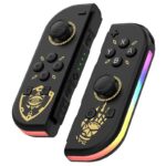 JOY-02 Switch コントローラー スイッチ ジョイコン joy-con 光るLED カラフル 無線 Bluetooth接続