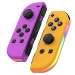 JOY-02 Switch コントローラー スイッチ ジョイコン joy-con 光るLED カラフル 無線 Bluetooth接続