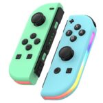 JOY-02 Switch コントローラー スイッチ ジョイコン joy-con 光るLED カラフル 無線 Bluetooth接続