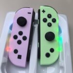 JC112 Switch コントローラー スイッチ ジョイコン joy-con 光るLED カラフル 無線 Bluetooth接続 HD振動 光る ジョイコン