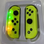 JC112 Switch コントローラー スイッチ ジョイコン joy-con 光るLED カラフル 無線 Bluetooth接続 HD振動 光る ジョイコン