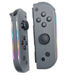JC112 Switch コントローラー スイッチ ジョイコン joy-con 光るLED カラフル 無線 Bluetooth接続 HD振動 光る ジョイコン