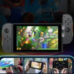 JC112 Switch コントローラー スイッチ ジョイコン joy-con 光るLED カラフル 無線 Bluetooth接続 HD振動 光る ジョイコン