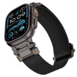 Apple watch 42/44/45/49mm バンド アップルウォッチ バンド ナイロンバンド