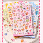 [ロット要求10枚] 3D 立体 シール ぷっくり シール【1枚】立体 3Dシール ぷくぷくシール