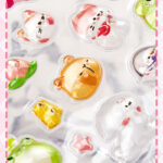 [ロット要求10枚] 3D 立体 シール ぷっくり シール【1枚】立体 3Dシール ぷくぷくシール