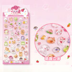 [ロット要求10枚] 3D 立体 シール ぷっくり シール【1枚】立体 3Dシール ぷくぷくシール