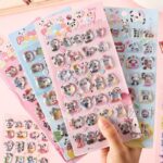 3D 立体 シール ぷっくり シール【1枚】立体 3Dシール ぷくぷくシール 全12種類