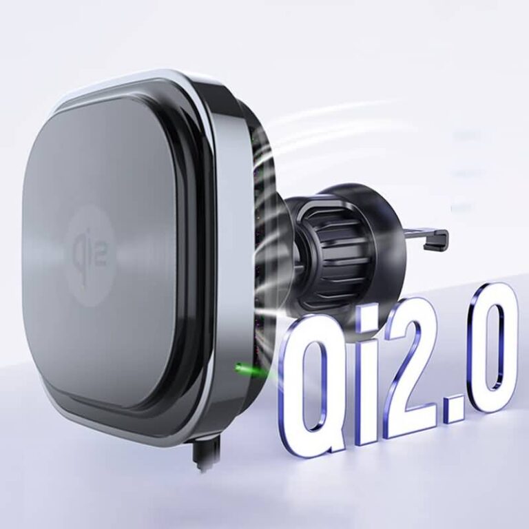 MagSafe対応 車載ホルダー QI2ワイヤレス充電器 PD15W 快速充電器 ワイヤレスチャージャー エアコン吹出口 強磁力 スマホホルダー