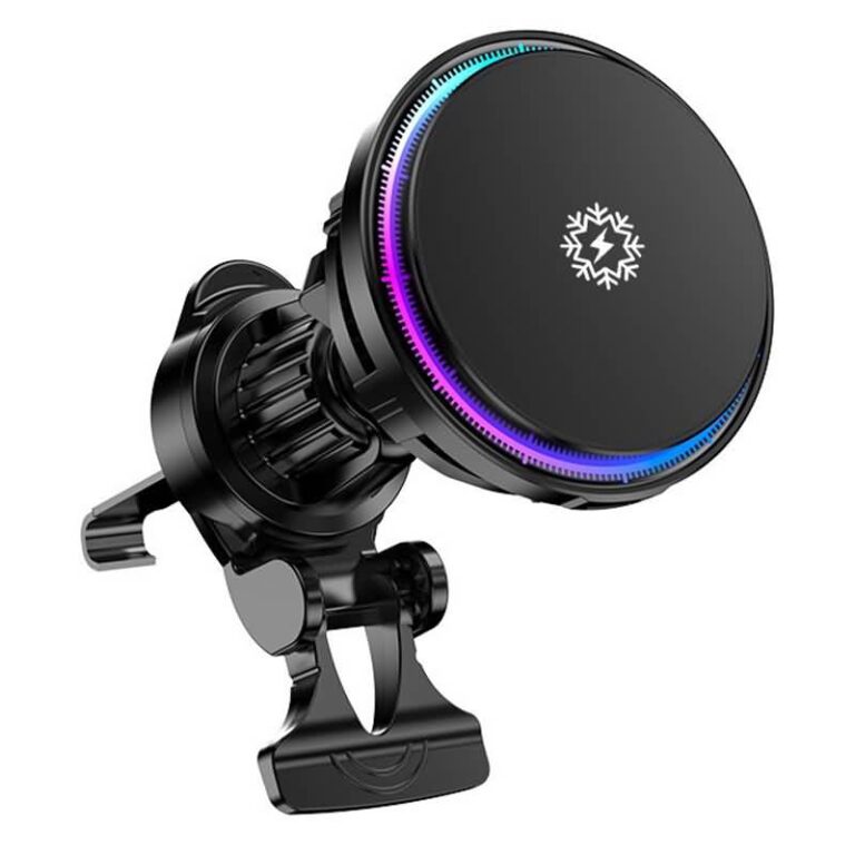 X132 MagSafe対応 車載ホルダー QI2ワイヤレス充電器 PD15W 快速充電器 ワイヤレスチャージャー エアコン吹出口 強磁力