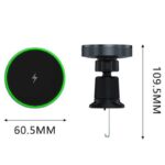 MagSafe対応 強磁力 車載ホルダー 15Wワイヤレス充電器 エアコン吹出口 強磁力 スマホホルダー 車載ホルダー 角度自由調節 車載アクセサリー