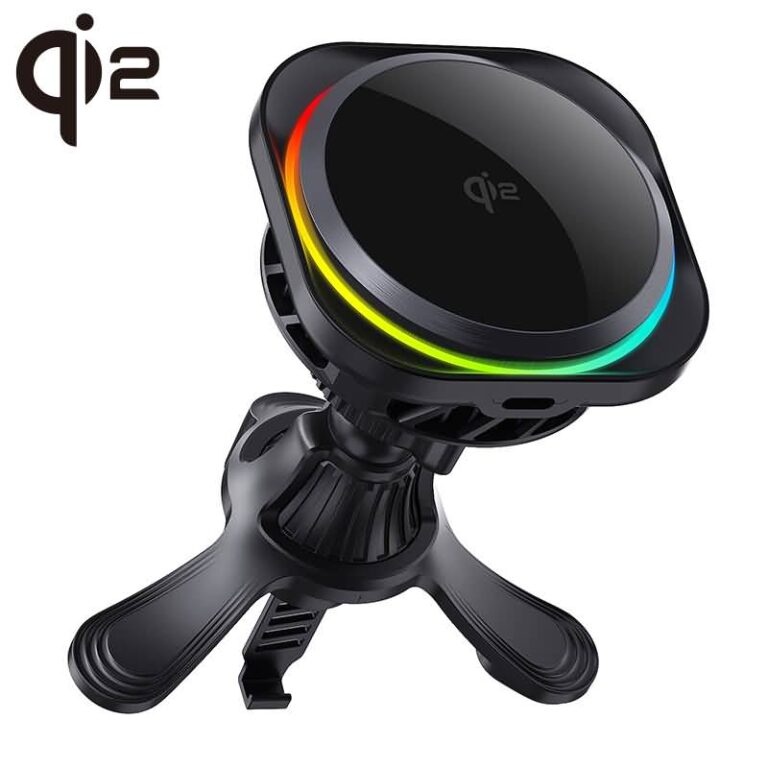 Qi2 MagSafe対応 強磁力 車載ホルダー エアコン吹出口 半導体冷却 PD15W 快速充電器 車載ホルダー 角度自由調節