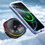 Qi2 MagSafe対応 強磁力 車載ホルダー エアコン吹出口 半導体冷却 PD15W 快速充電器 車載ホルダー 角度自由調節