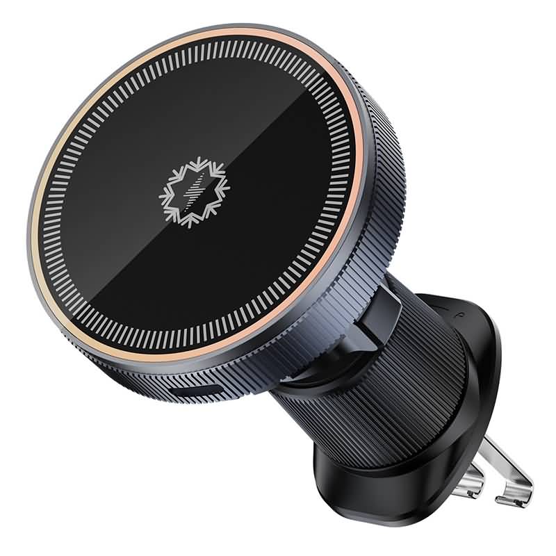 Qi2 MagSafe対応 強磁力 車載ホルダー エアコン吹出口 半導体冷却 PD15W 快速充電器 車載ホルダー 角度自由調節