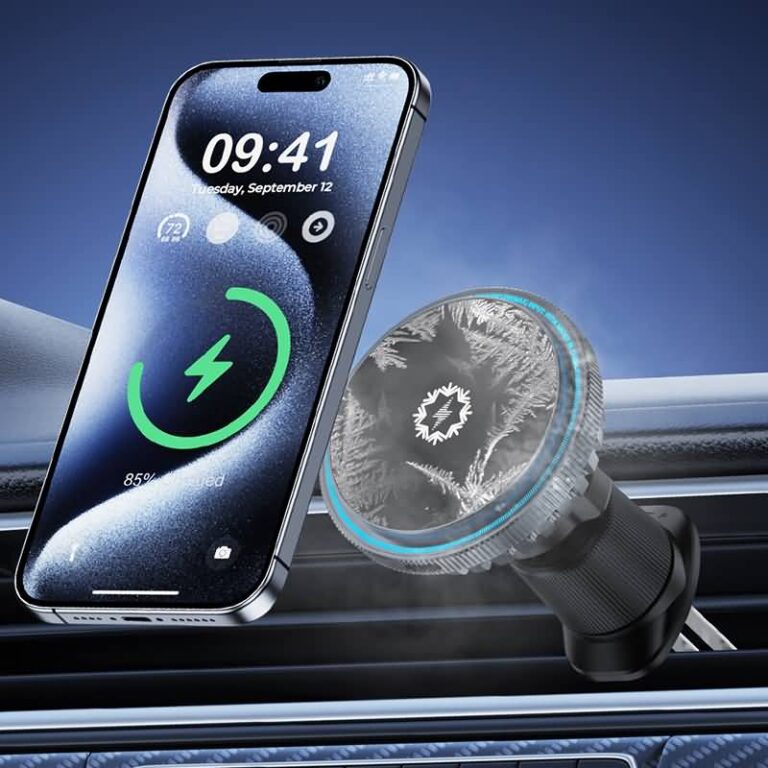 Quick view Add to compare Add to wishlist Qi2 MagSafe対応 強磁力 車載ホルダー エアコン吹出口 半導体冷却 PD15W 快速充電器