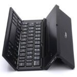 たみ式Bluetoothキーボード GK608 極薄折りたたみ式 Bluetooth V3.0 キーボード 内蔵ホルダー付き