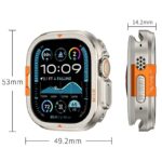 AppleWatch Series10 46mm 亜鉛合金フルカバー ケース Apple watch 亜鉛合金 ケース