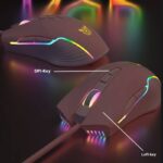 ゲーミングマウス 有線マウス CW905 USBマウス ゲーム 光学式 高精度 ゲーム パソコン PC ギフト 小型 有線 ゲーム用マウス