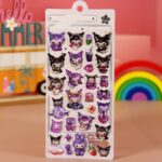 3D 立体 シール ぷっくり シール【1枚】立体 3Dシール