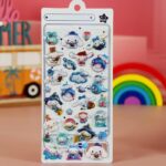 3D 立体 シール ぷっくり シール【1枚】立体 3Dシール