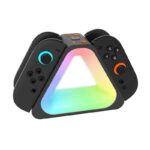 Nintendo Switch 2 充電スタンド Joy-Con 充電器 Switch 2 ドック ジョイコン HBS-2801 LED表示 高速充電 4台同時充電