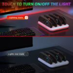 Nintendo Switch 2 ジョイコン用 充電器 同時4台充電可能 Z31 Switch 2 ジョイコン専用 充電スタンド 収納可能