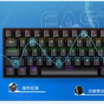 パソコン用 キーボード 有線 RGB キーボード 有線 USB接続 RGBバックライト