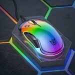 CW925 RGB スポーツゲーミング 有線マウス 光るRGB ゲーミングマウス