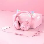 取り外し可能な有線ヘッドセットONIKUMA B90猫の耳 ワイヤレス ヘッドホン コンピューター ゲーム PC  ヘッドホン 全3色 SKU:AC11042025019 - 画像 (16)