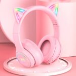 取り外し可能な有線ヘッドセットONIKUMA B90猫の耳 ワイヤレス ヘッドホン コンピューター ゲーム PC  ヘッドホン 全3色 SKU:AC11042025019 - 画像 (11)