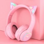 取り外し可能な有線ヘッドセットONIKUMA B90猫の耳 ワイヤレス ヘッドホン コンピューター ゲーム PC  ヘッドホン 全3色 SKU:AC11042025019