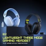 ヘッドセット ONIKUMA B2 ゲーミング ヘッドホン マイク 40mm 有線 Bluetooth ワイヤレス PC PS4 PS5 Switch