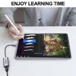 QGeem USB-C USB-A 3.0 LAN ポート Type-C タイプC 有線LAN RJ45 ジャック イーサーネット 変換アダプター