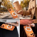 折り畳式 マグネット式 スマホ スタンド Magsafe対応 スマートフォン 強磁器マグネット