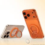 折り畳式 マグネット式 スマホ スタンド Magsafe対応 スマートフォン 強磁器マグネット