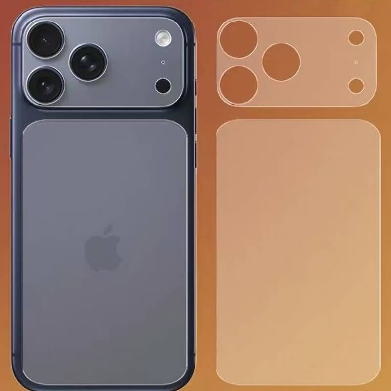 AC11042025037-1 iPhone 17 Pro Max 背面 / カメラ周辺部 保護フィルム iphone 背面用のフィルム 指紋/汚れ防止 スマホ 保護フィルム SKU:AC11042025037 - Image 1