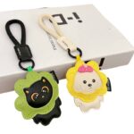 チャーム ストラップ キーホルダー バッグチャーム かわいい 小物 ギフト キーホルダー バッグ チャーム おしゃれ かわいい 全3色 SKU:AC11042025046 - 画像 (4)