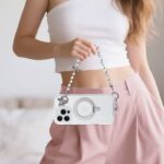 キーリングハンガー パーツ スマホケース用 チェーンストラップ チャーム スマホ ケース チェーン用 パーツ 1個入 キーホルダー用 金具