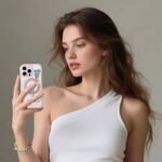 キーリングハンガー パーツ スマホケース用 チェーンストラップ チャーム スマホ ケース チェーン用 パーツ 1個入 キーホルダー用 金具