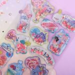 ふわふわ もちもち シール 【1枚】立体 シール ぷくぷくシール 3Dシール
